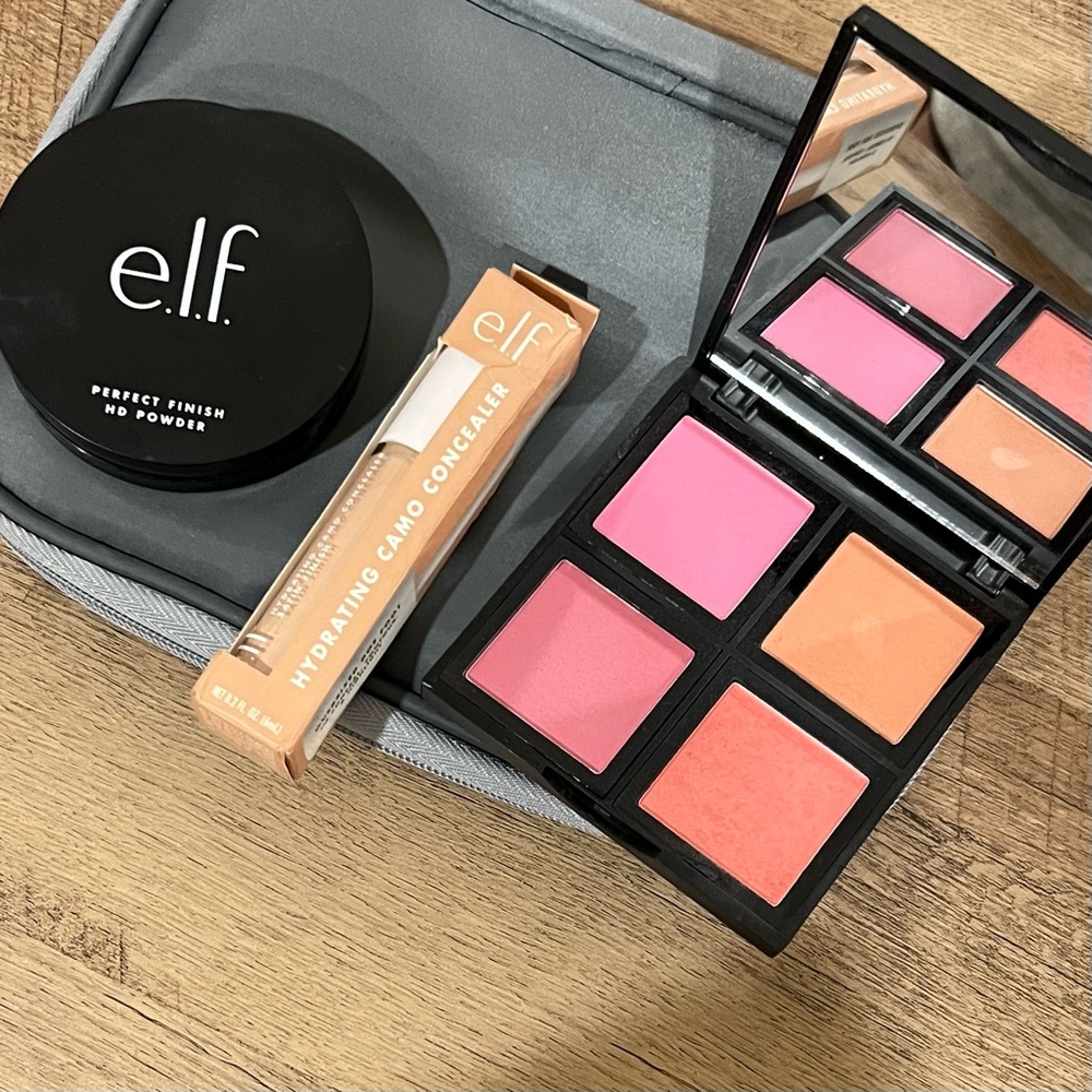 Makeup Brush Set + Case | Makeup Bundle
